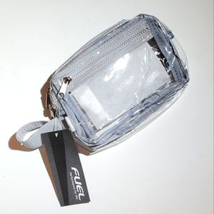 Fuel Performance for Life Adjustable Transparent Clear Adult Unisex Fanny Pack